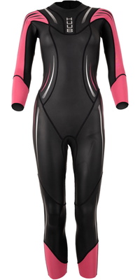 2026 Huub Womens Surface Swim Wetsuit SURFWHU - Black / Fluo Pink